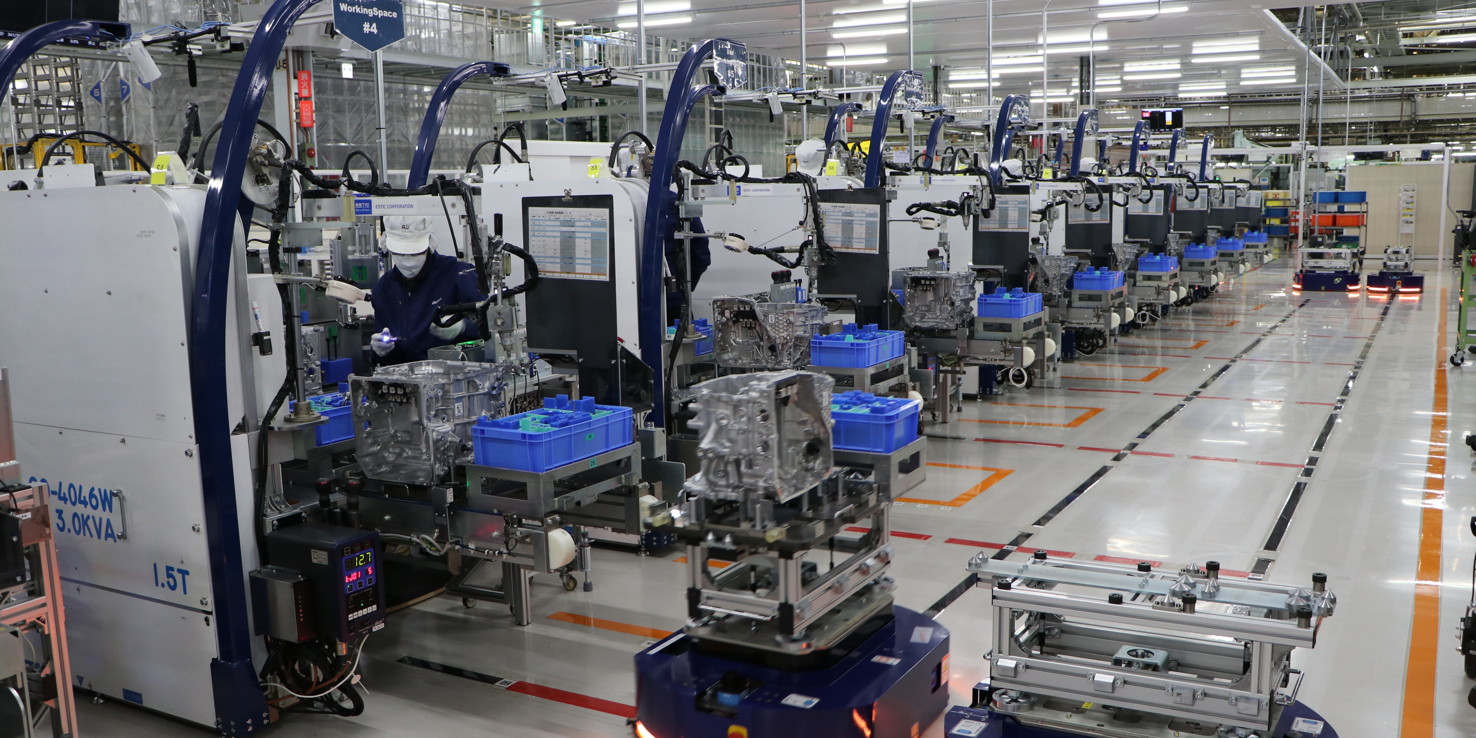 A Flexible Production Line Supporting Second-Generation eAxle