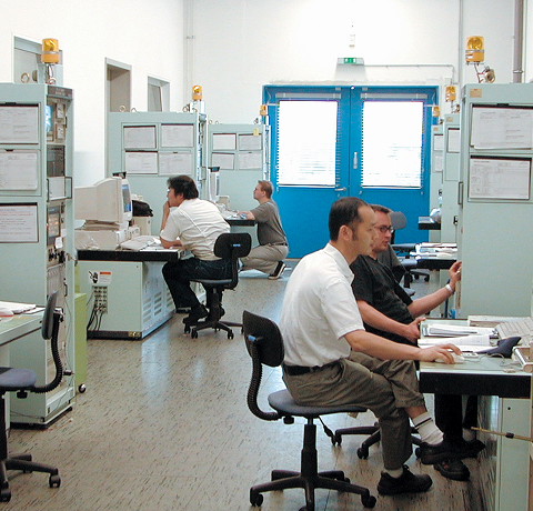 同オフィスの技術スタッフ