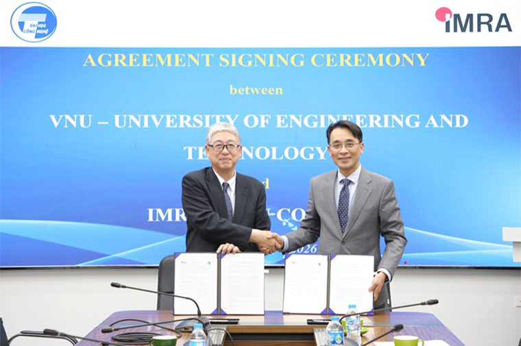 Signing of the joint research agreement